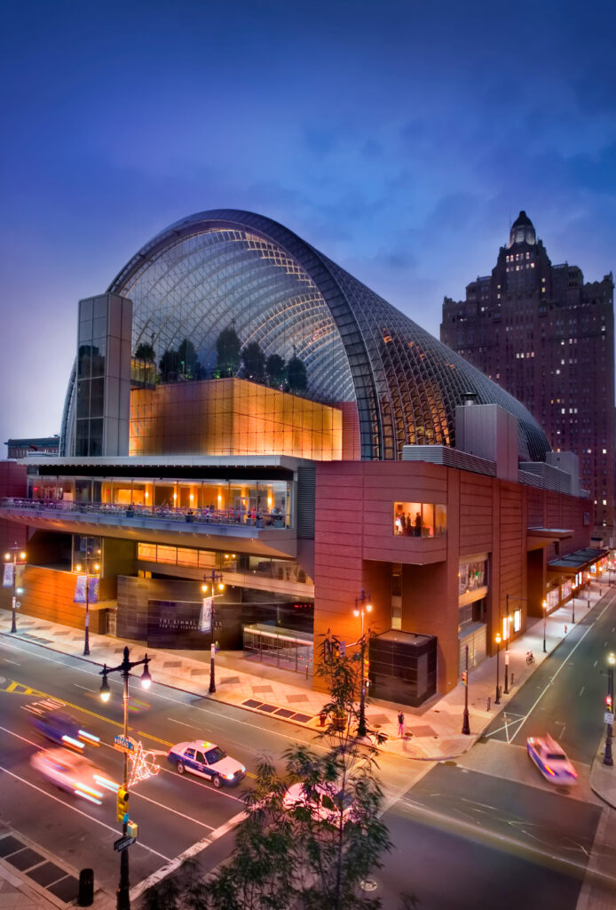 Kimmel Theater in downtown Philadelphia USA, site of TED Democracy 2026:Founding Futures